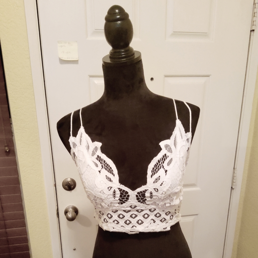 Free People Crop Top Bralette Size Large